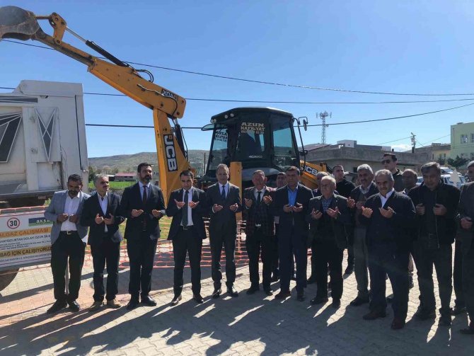 Siirt’te Doğal Gaz İçin İlk Kazma Vuruldu