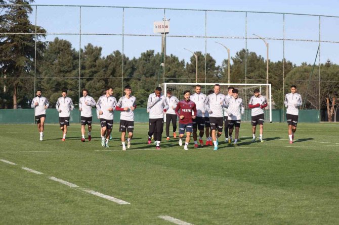 Trabzonspor, Kayserispor Maçı Hazırlıklarını Sürdürdü