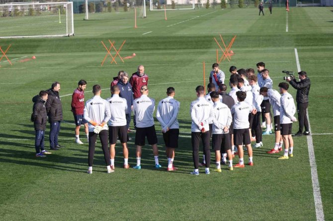 Trabzonspor, Kayserispor Maçı Hazırlıklarını Sürdürdü
