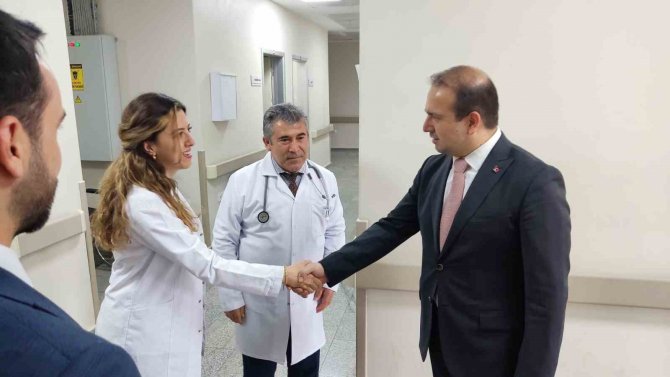 Aydın İ̇l Sağlık Müdürü Şenkul Sultanhisar’daki Sağlık Çalışmalarını Yerinde İnceledi