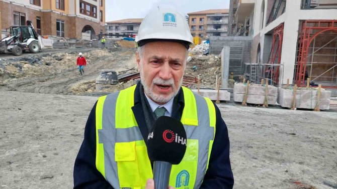 Darülaceze Sosyal Hizmet Şehri İnşaatında Sona Gelindi