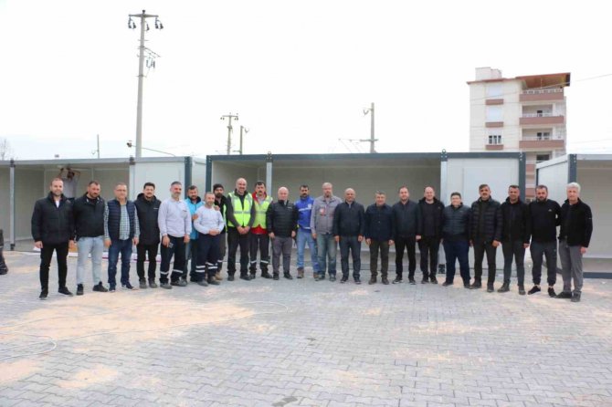Pazarcık’a 30 Konteynerden Oluşacak ‘Kocaeli Çarşısı’ Yapılıyor