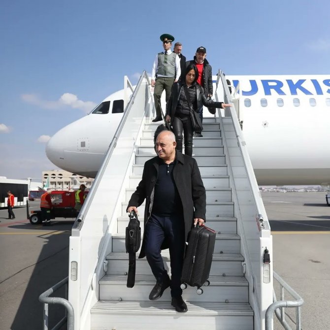 A Milli Futbol Takımı, Erivan’a Ulaştı