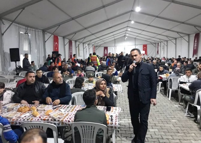 Beyoğlu’ndan Kahramanmaraş’a Uzanan Kardeşlik Sofrası’nda İlk İftar