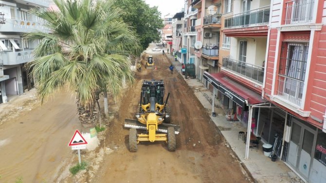 Aydın Büyükşehir, Germencik’in Yollarını Yeniliyor