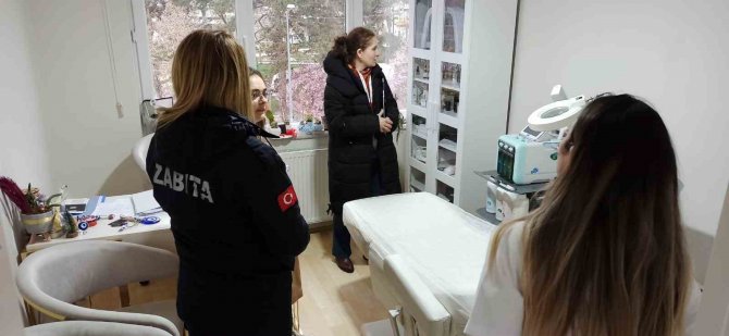 Bilecik’te Güzellik Salonlarında Denetim Yapıldı