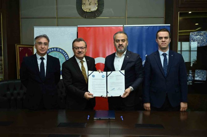 Bursa Büyükşehir’le Üniversite Arasında Hayvan Sağlığı İçin İşbirliği