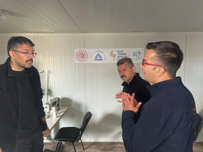 Çelik Ve Turan Üretim Atölyesini İnceledi