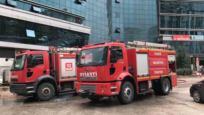 Elazığ’da Baca Yangını Korkuttu