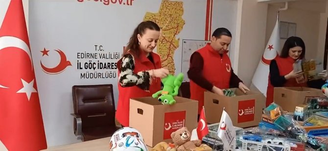 Edirne’den Hatay’a "Oyuncak Kardeşliği" Kampanyası