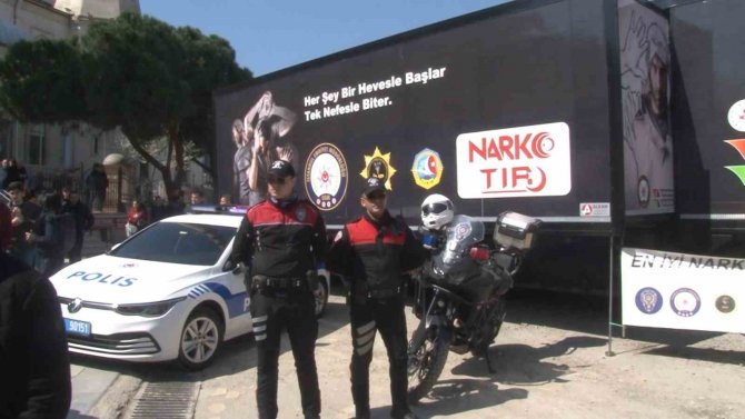 Maltepe’de Narko Tır’da Uyuşturucuya Karşı Bilgilendirme
