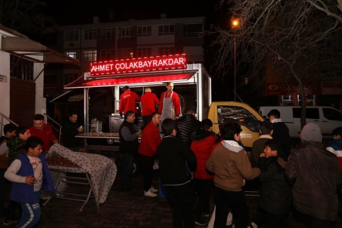 Kocasinan’da Ramazan Ayı Boyunca ‘İ̇kram Lokması’ Uygulaması