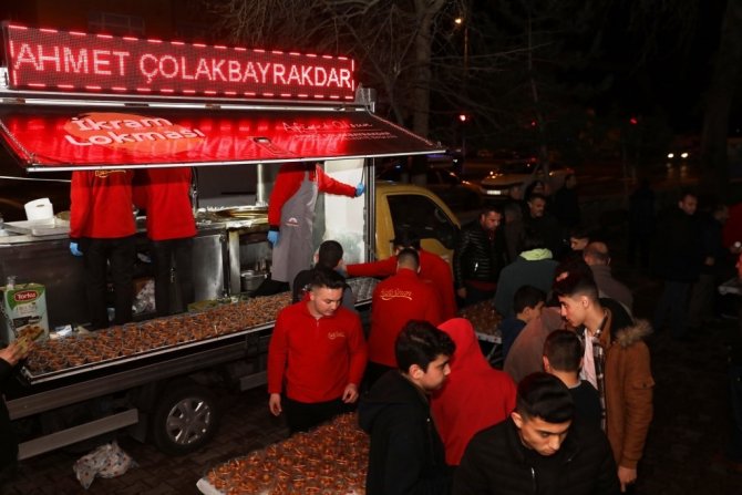 Kocasinan’da Ramazan Ayı Boyunca ‘İ̇kram Lokması’ Uygulaması