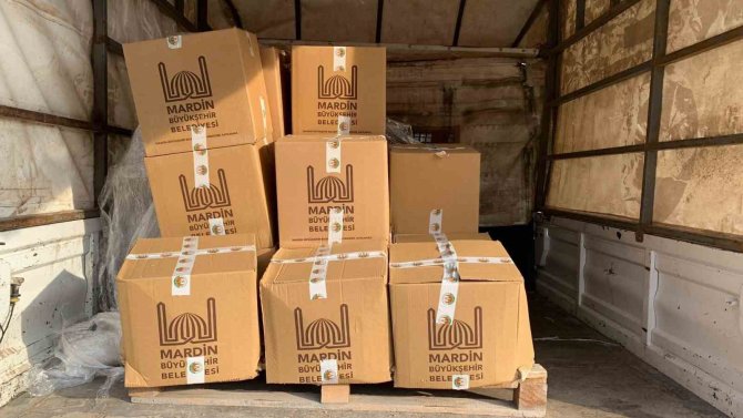 Mardin’de Tespit Edilen 50 Bin Aileye Gıda Kolisi Dağıtımına Başlandı
