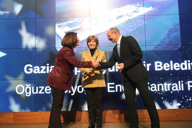 Oğuzeli Biyogaz Enerji Santrali’ne Jüri Teşvik Ödülü