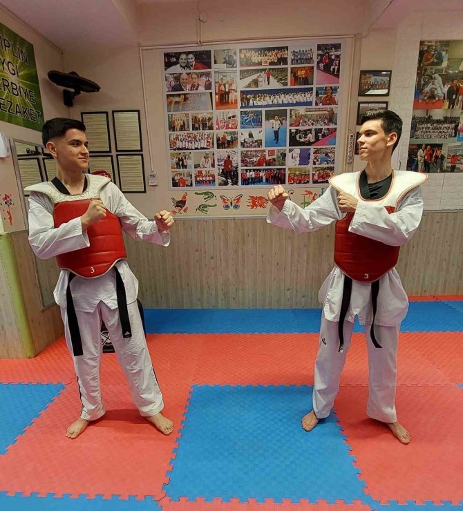 Yunusemreli Taekwondocuların Hedefi Milli Takım