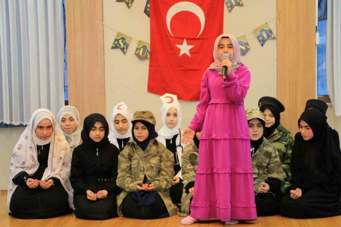 Kur’an Bülbülleri Tarafından Şehitler Dualarla Yad Edildi