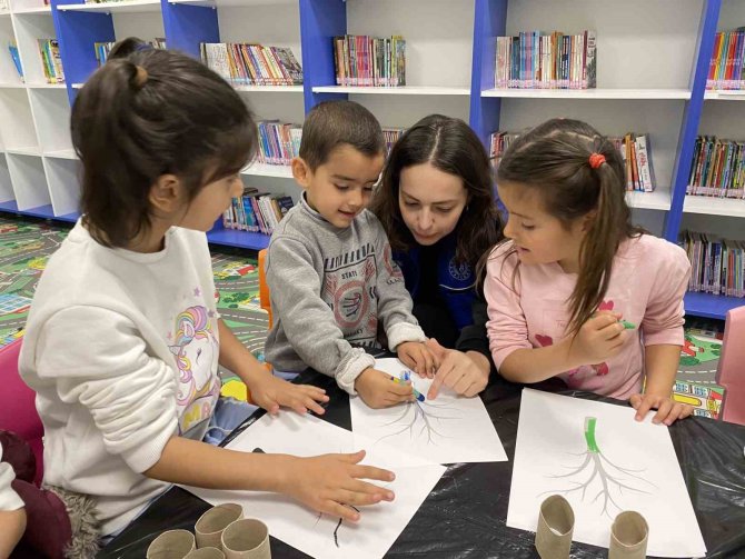 Depremzedelere Rulo Baskı Etkinliği