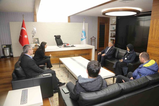 Ak Parti Genel Başkan Yardımcısı Karaaslan’dan Başkan Büyükkılıç’a Ziyaret