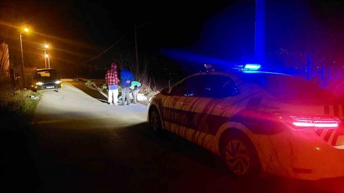 Metrelerce Sürüklenen Motosikletin Sürücüsü Ağır Yaralandı