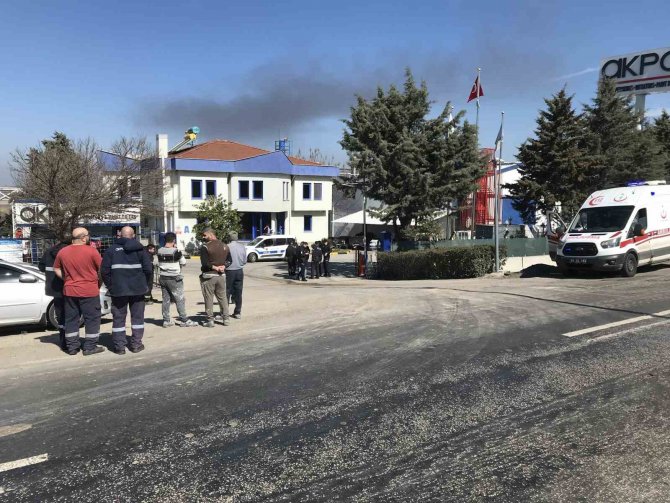 Kimya Fabrikasında Yine Patlama Ve Yangın