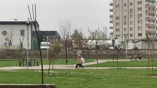 Diyarbakır’da Sağanak Etkili Oldu