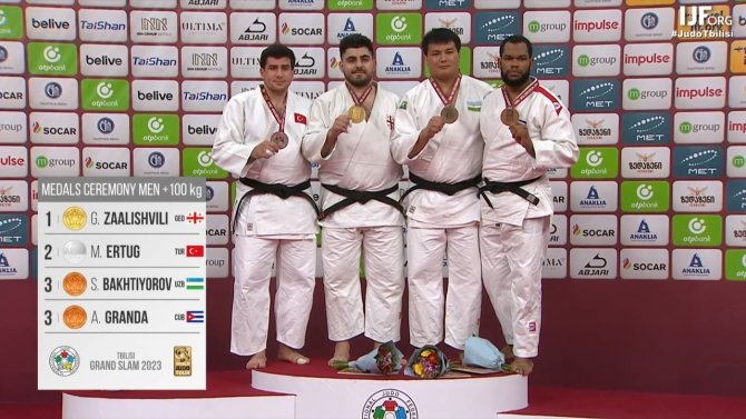 Tiflis Grand Slam’de Münir Ertuğ’dan Gümüş Madalya