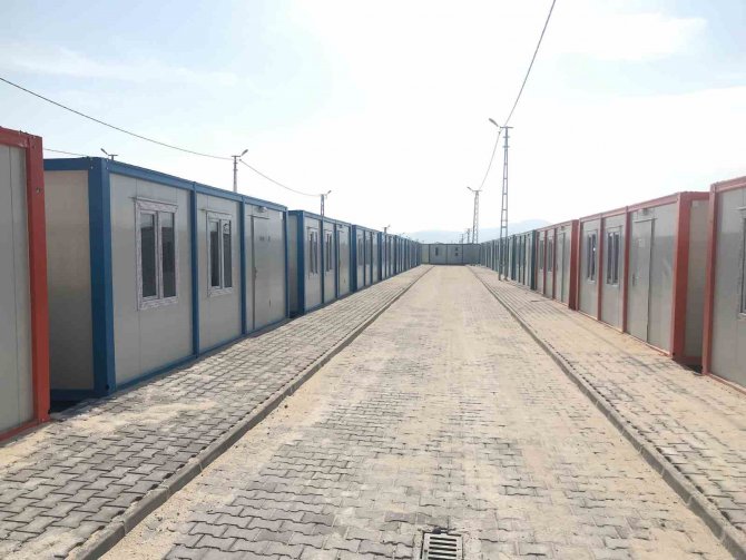Hatay’da Konya Konteyner Kent’in İlk Etabı Tamamlanmak Üzere