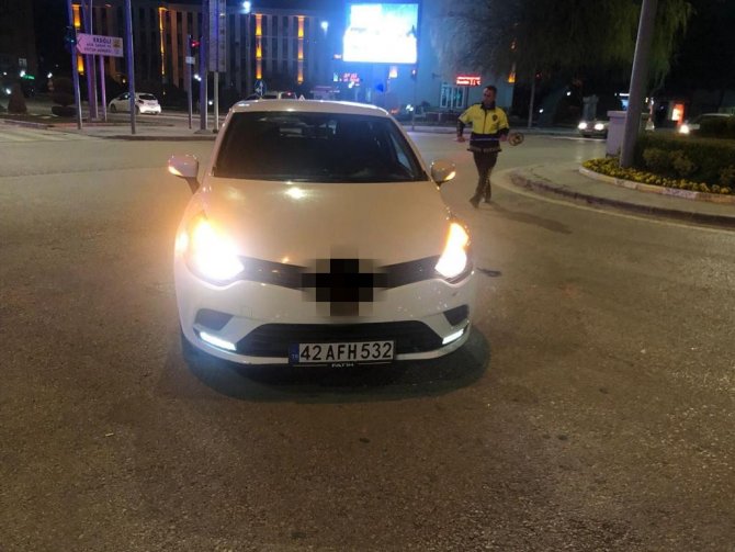 Otomobilin Çarptığı Bisikletli Yaralandı