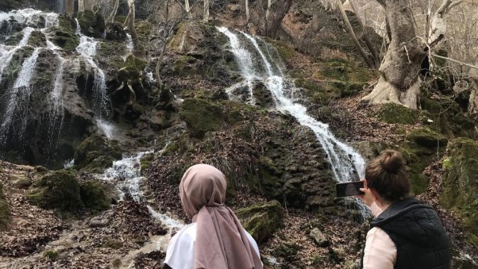 Batman’da Kuruyan Şelale Yağışlarla Yeniden Canlandı