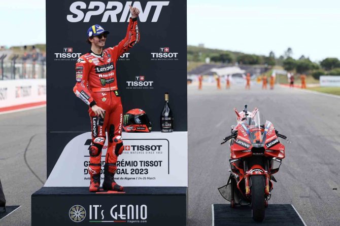 Portekiz Grand Prix’sinde Kazanan İ̇talyan Francesco Bagnaia