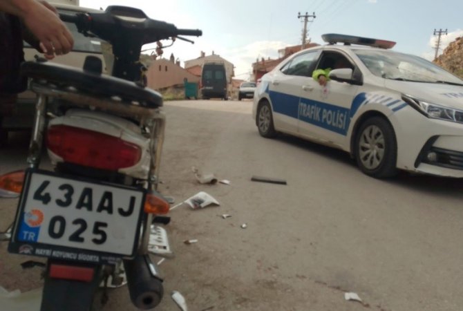 Tavşanlı’da Trafik Kazası: 1 Yaralı