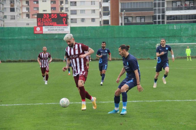 Tff 3. Lig: Es Elazığspor: 0 - Belediye Kütahyaspor: 1