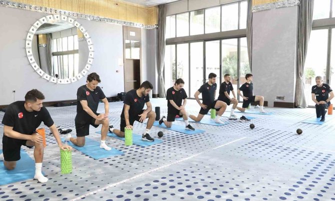 A Milli Futbol Takımı, Hırvatistan Maçının Hazırlıklarını Sürdürdü