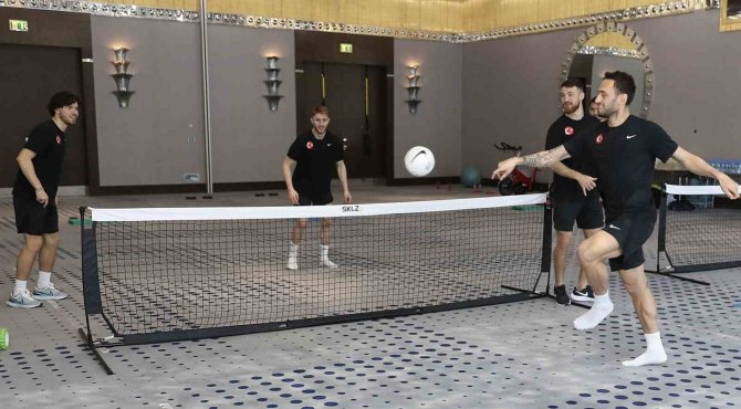 A Milli Futbol Takımı, Hırvatistan Maçının Hazırlıklarını Sürdürdü