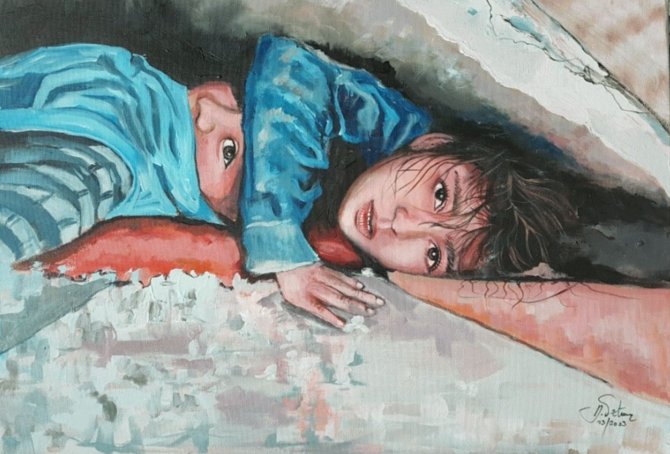 Asker Ressamlardan Sanal Sergi