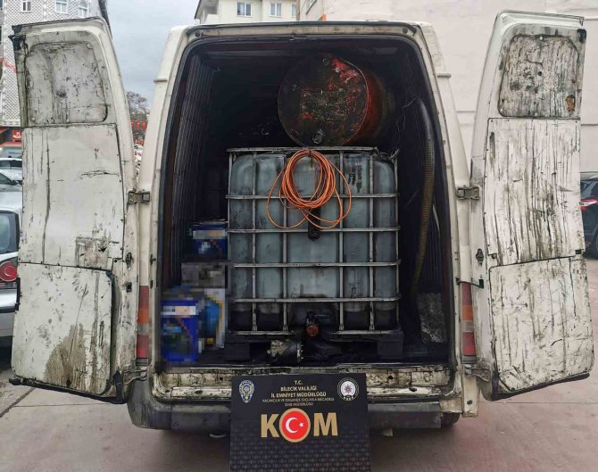 Bilecik’te Akaryakıt Kaçakçılığı Operasyonu