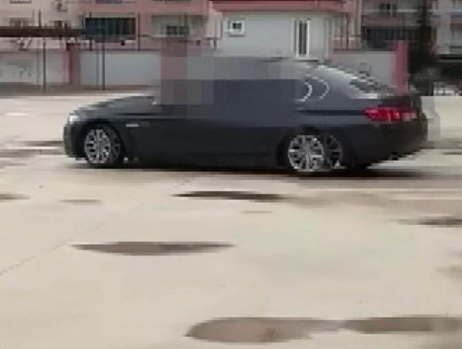 Okul Bahçesinde Drift Atan Sürücüye 36 Bin 722 Lira Ceza