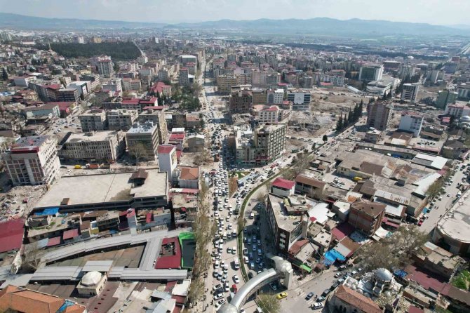 Depremin 50’nci Gününde Kahramanmaraş’ta Son Durum Havadan Görüntülendi