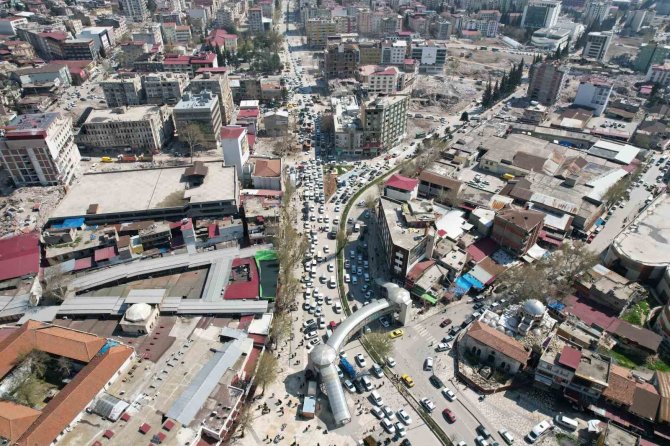 Depremin 50’nci Gününde Kahramanmaraş’ta Son Durum Havadan Görüntülendi