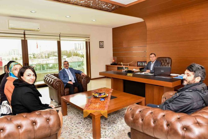 Rektör Gavgalı, Üniversite-sanayi İş Birliği Çerçevesinde Ziyaretlerde Bulundu