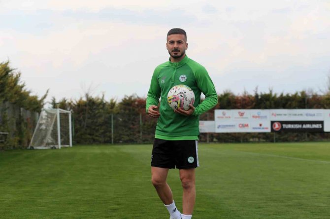 Konyasporlu Oğulcan Ülgün: “Galatasaray Maçında Kaleden Başka Hiçbir Şeyi Gözüm Görmedi”