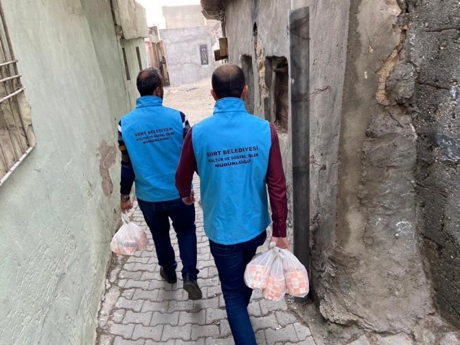 Siirt Belediyesinden Her Gün 147 Aileye Sıcak Yemek Hizmeti