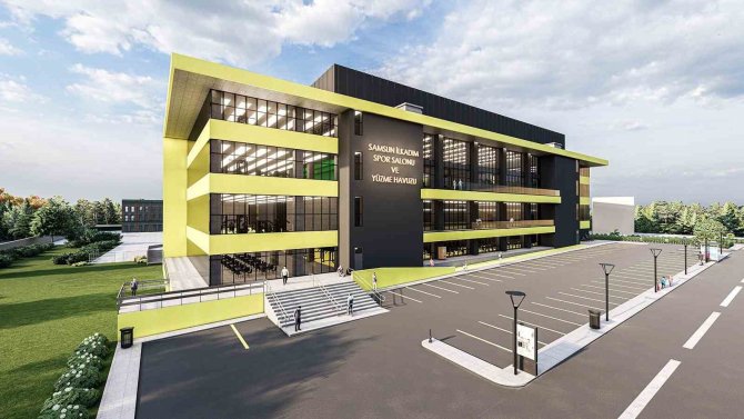 İ̇lkadım Spor Kompleksi Yükseliyor