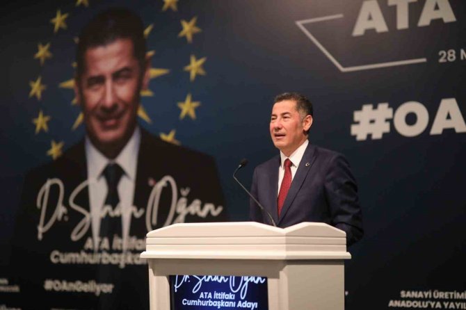 Ata İ̇ttifakı’nın Cumhurbaşkanı Adayı Sinan Oğan, Ankara’da Basın Toplantısı Düzenledi