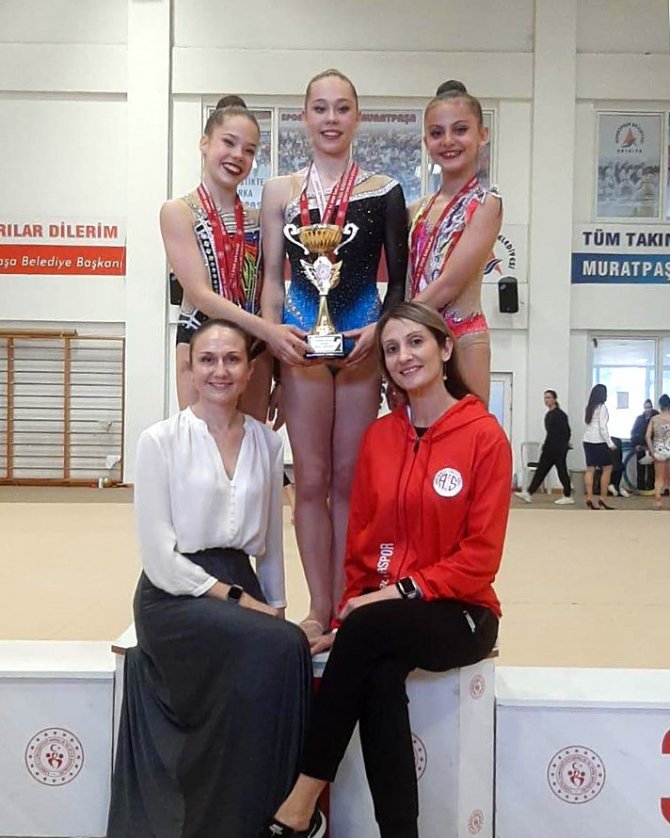 Antalyasporlu Cimnastikçiler Türkiye Şampiyonası’nda