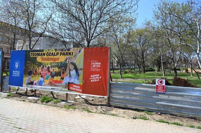 Teoman Özalp Parkı’nda Dönüşüm Başladı