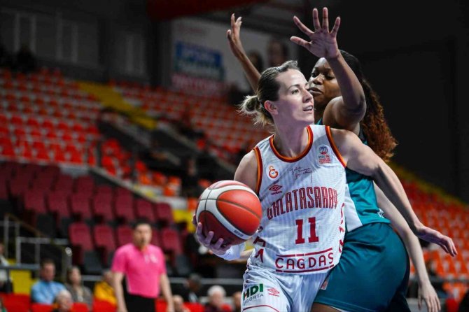 Tkbl: Galatasaray Çağdaş Faktoring: 80- Melikgazi Kayseri Basketbol: 61