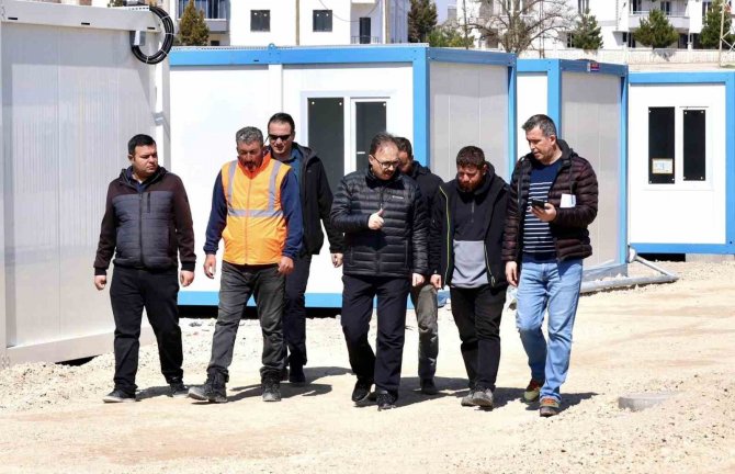 Konteyner Kentin Yapımında Son Aşamaya Gelindi