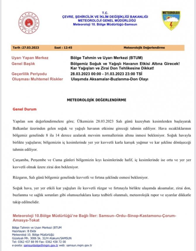 Sinop’ta Fırtına Elektrik Telini Kopardı